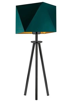 Lampka nocna do sypialni na czarnym stelażu - EX933-Soveta - 5 kolorów ze sklepu Edinos.pl w kategorii Lampy stołowe - zdjęcie 172319394