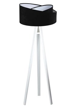 Czarno-biała nowoczesna lampa stojąca trójnóg - EXX251-Silja ze sklepu Edinos.pl w kategorii Lampy podłogowe - zdjęcie 172319624