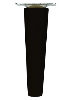 Nogi bukowe czarne 15 cm - Estilo Noble 31X - 4 szt. ze sklepu Edinos.pl w kategorii Pozostałe meble - zdjęcie 172321801