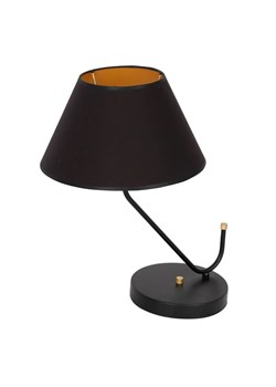 Czarna lampka nocna - K369-Wano ze sklepu Edinos.pl w kategorii Lampy stołowe - zdjęcie 172322981