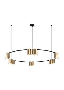 wisząca Lampa ze złotymi kloszami Tuvuvi ze sklepu Edinos.pl w kategorii Lampy wiszące - zdjęcie 172323004
