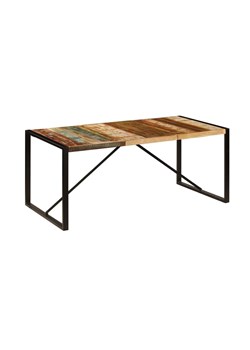 Wielokolorowy stół drewniany 90x180 – Veriz 4X ze sklepu Edinos.pl w kategorii Stoły - zdjęcie 172323921