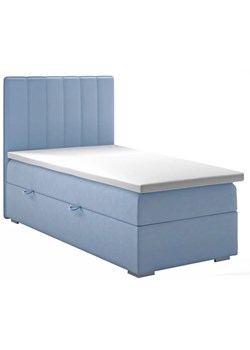 Pojedyncze łóżko boxspring Provence 80x200 - 32 kolory ze sklepu Edinos.pl w kategorii Łóżka i materace - zdjęcie 172324403