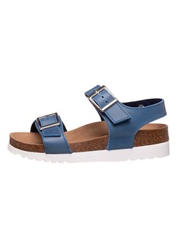 Scholl Skórzane sandały &quot;Filippa&quot; w kolorze niebieskim ze sklepu Limango Polska w kategorii Sandały damskie - zdjęcie 172324800