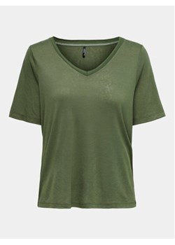 ONLY T-Shirt Elise 15257390 Zielony Regular Fit ze sklepu MODIVO w kategorii Bluzki damskie - zdjęcie 172325553