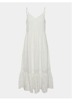 YAS Sukienka letnia Luma 26032686 Biały Regular Fit ze sklepu MODIVO w kategorii Sukienki - zdjęcie 172325582