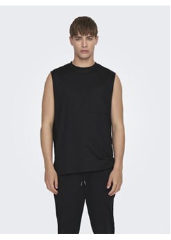 Only & Sons Tank top Fred 22025300 Czarny Relaxed Fit ze sklepu MODIVO w kategorii T-shirty męskie - zdjęcie 172325600