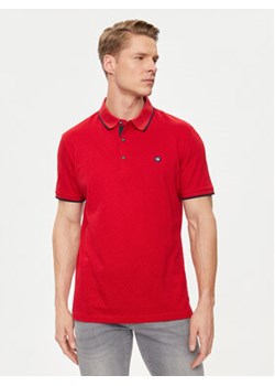 Pierre Cardin Polo C5 21274.2098 Czerwony Regular Fit ze sklepu MODIVO w kategorii T-shirty męskie - zdjęcie 172325810