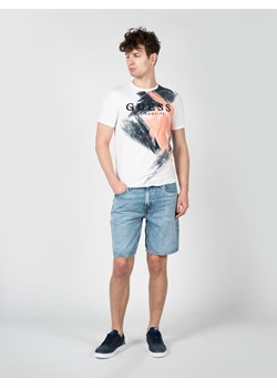 Guess T-Shirty "Pent" | X3GI04KBR42 | Mężczyzna | Biały ze sklepu ubierzsie.com w kategorii T-shirty męskie - zdjęcie 172327401