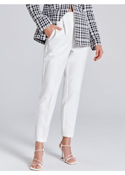Sinsay - Spodnie cygaretki - biały ze sklepu Sinsay w kategorii Spodnie damskie - zdjęcie 172328202