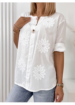 bluzka verve biała uni ze sklepu UBRA w kategorii Bluzki damskie - zdjęcie 172328564