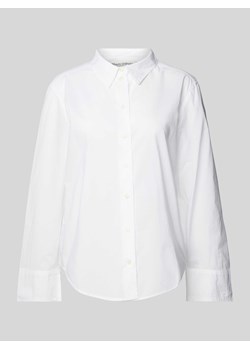 Bluzka koszulowa z wykładanym kołnierzem ze sklepu Peek&Cloppenburg  w kategorii Koszule damskie - zdjęcie 172329613