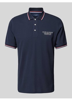 Koszulka polo z nadrukiem z logo ze sklepu Peek&Cloppenburg  w kategorii T-shirty męskie - zdjęcie 172329702