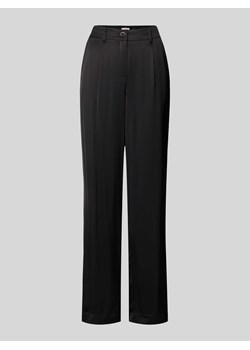 Spodnie materiałowe o kroju regular fit z nadrukiem na całej powierzchni ze sklepu Peek&Cloppenburg  w kategorii Spodnie damskie - zdjęcie 172329943