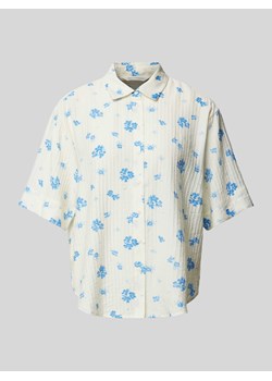 Bluzka z kwiatowym nadrukiem model ‘Rojan’ ze sklepu Peek&Cloppenburg  w kategorii Koszule damskie - zdjęcie 172329972