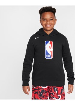 Bluza z kapturem dla dużych dzieci Nike NBA Team 31 Club Fleece - Czerń ze sklepu Nike poland w kategorii Bluzy chłopięce - zdjęcie 172330141