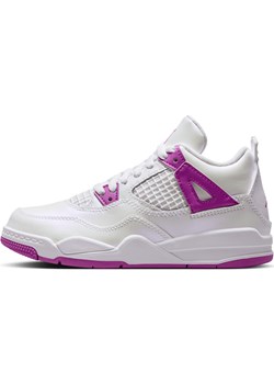 Buty dla małych dzieci Jordan 4 Retro - Biel ze sklepu Nike poland w kategorii Buty sportowe dziecięce - zdjęcie 172330144