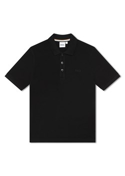 Hugo Boss Kids Koszulka polo w kolorze czarnym ze sklepu Limango Polska w kategorii T-shirty chłopięce - zdjęcie 172330292