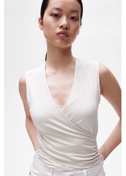 H & M - MAMA Top dla karmiącej - Beżowy ze sklepu H&M w kategorii Bluzki ciążowe - zdjęcie 172330521