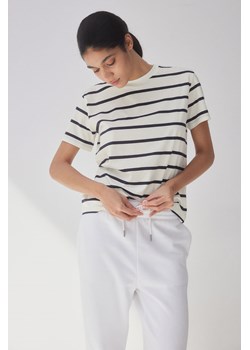H & M - Bawełniany T-shirt - Biały ze sklepu H&M w kategorii Bluzki damskie - zdjęcie 172330522