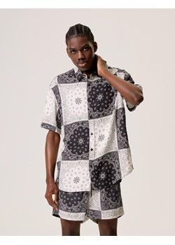 Koszula BANDAMA SH Czarny-Biały M ze sklepu Diverse w kategorii Koszule męskie - zdjęcie 172332232