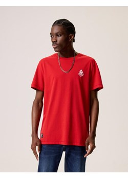Koszulka CARD 01 Czerwony S ze sklepu Diverse w kategorii T-shirty męskie - zdjęcie 172332284