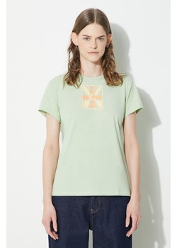 Columbia t-shirt sportowy Sun Trek Sun Trek kolor zielony 1931753 ze sklepu PRM w kategorii Bluzki damskie - zdjęcie 172332781