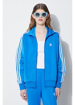 adidas Originals bluza damska kolor niebieski z aplikacją  IP0603 ze sklepu PRM w kategorii Bluzy damskie - zdjęcie 172333111