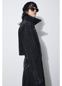 adidas Originals kurtka jeansowa damska kolor czarny przejściowa IT7263 ze sklepu PRM w kategorii Kurtki damskie - zdjęcie 172333391