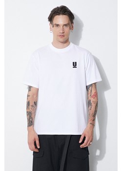 Undercover t-shirt bawełniany męski kolor biały z nadrukiem UB0D3803 ze sklepu PRM w kategorii T-shirty męskie - zdjęcie 172333961