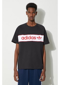adidas Originals t-shirt bawełniany męski kolor czarny z nadrukiem IS1404 ze sklepu PRM w kategorii T-shirty męskie - zdjęcie 172334053