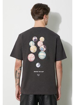 Filling Pieces t-shirt bawełniany T-shirt Petanque męski kolor szary z nadrukiem 74434031268 ze sklepu PRM w kategorii T-shirty męskie - zdjęcie 172334141