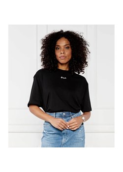 BOSS ORANGE T-shirt | Regular Fit ze sklepu Gomez Fashion Store w kategorii Bluzki damskie - zdjęcie 172334274