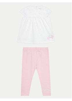 Guess Komplet bluzka i legginsy A4GG08 WG5N0 Kolorowy Regular Fit ze sklepu MODIVO w kategorii Komplety niemowlęce - zdjęcie 172335313