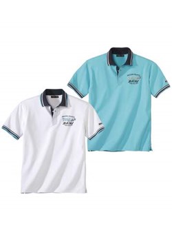 Zestaw 2 koszulek polo South Ocean ze sklepu Atlas For Men w kategorii T-shirty męskie - zdjęcie 172336901