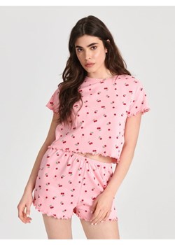 Sinsay - Piżama dwuczęściowa - różowy ze sklepu Sinsay w kategorii Piżamy damskie - zdjęcie 172337954