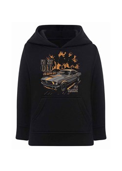 Bluza kangurka z kapturem Auto muscle car - czarna ze sklepu 5.10.15 w kategorii Bluzy chłopięce - zdjęcie 172338294