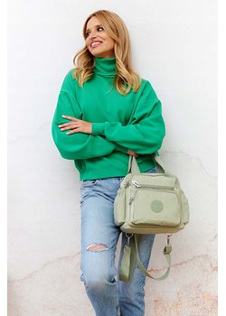 Praktyczny torboplecak damski zielony - Peterson ze sklepu 5.10.15 w kategorii Plecaki - zdjęcie 172338361