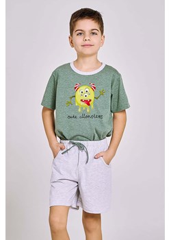 Chłopięca piżama z bawełny Taro - Cute Monsters ze sklepu 5.10.15 w kategorii Piżamy dziecięce - zdjęcie 172338373