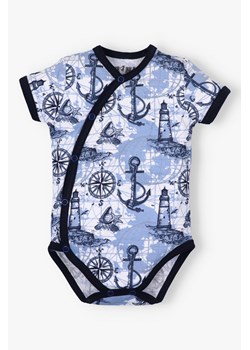 Body kopertowe z bawełny organicznej dla chłopca ze sklepu 5.10.15 w kategorii Odzież dla niemowląt - zdjęcie 172338444