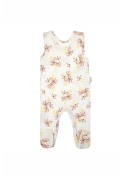 Śpiochy bawełniane dla dziewczynki w kwiatki ze sklepu 5.10.15 w kategorii Odzież dla niemowląt - zdjęcie 172338511