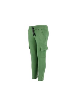 Dziewczęce spodnie dresowe bojówki zielone ze sklepu 5.10.15 w kategorii Spodnie dziewczęce - zdjęcie 172338594