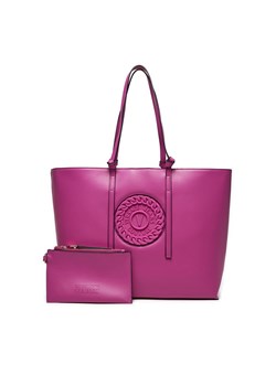 Torebka Versace Jeans Couture 75VA4BV4 Różowy ze sklepu eobuwie.pl w kategorii Torby Shopper bag - zdjęcie 172339194