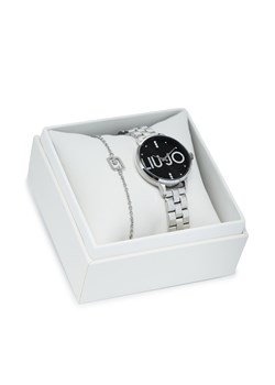 Zestaw zegarek i bransoletka Liu Jo Couple Plus TLJ2037 Srebrny ze sklepu eobuwie.pl w kategorii Zegarki - zdjęcie 172339293