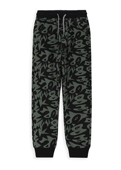 MOKIDA Spodnie dresowe w kolorze oliwkowo-czarnym ze sklepu Limango Polska w kategorii Spodnie chłopięce - zdjęcie 172339673