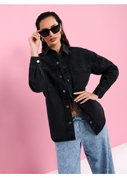Sinsay - Koszula jeansowa - czarny ze sklepu Sinsay w kategorii Koszule damskie - zdjęcie 172341953