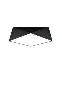Czarny designerski plafon - EX591-Hexi ze sklepu Edinos.pl w kategorii Lampy sufitowe - zdjęcie 172343553