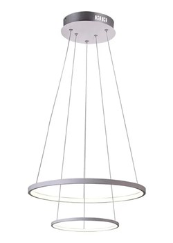 Biała podwójna lampa wisząca LED - 6X V082 W6-G20 ze sklepu Edinos.pl w kategorii Lampy wiszące - zdjęcie 172343640
