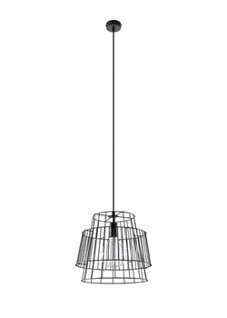 Czarna druciana lampa wisząca loftowa - EX582-Gati ze sklepu Edinos.pl w kategorii Lampy wiszące - zdjęcie 172344961