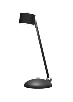 Czarno-srebrna lampka biurkowa - N021-Circile ze sklepu Edinos.pl w kategorii Lampy stołowe - zdjęcie 172345074